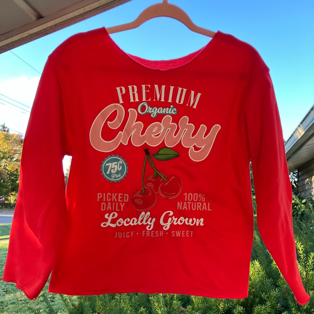 Red Cherry Sweatshirt